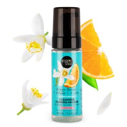 Spuma de curatare si hidratare intensa Organic Shop Orange Blossom cu Vitamina C si Zinc 160 ml