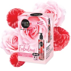 Set cadou Organic Shop You're Fabulous cu gel de duș și body polish