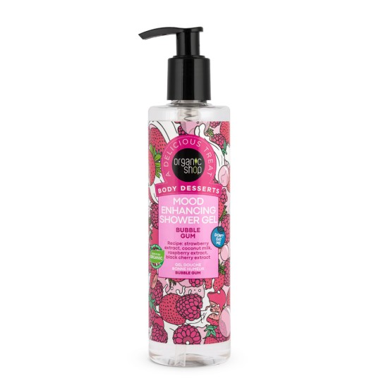 Gel de duș Organic Shop Bubble Gum 280 ml