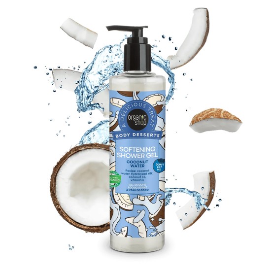 Gel de dus Organic Shop Coconut Water 280 ml