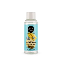 Gel de dus Organic Shop Lemon Macaron cu lamaie si menta 50 ml