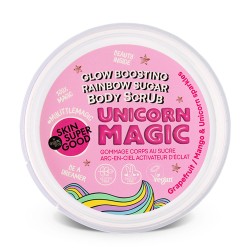 Scrub de corp Skin Super Good Fantasy Bar Unicorn Magic Glow Boosting Rainbow Sugar 250 ml