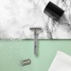Aparat de ras safety razor Rockwell T2 White Chrome