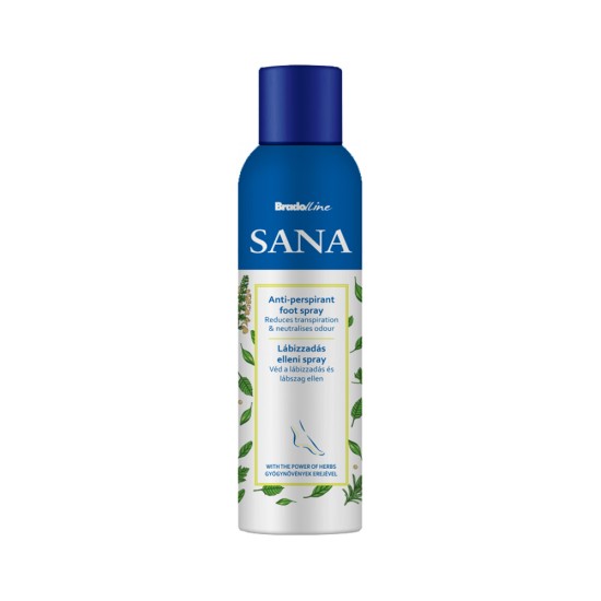 Spray antiperspirant pentru picioare Sana Foot Care 150 ml