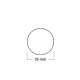 Capac PVC pentru pulverizator 1/13