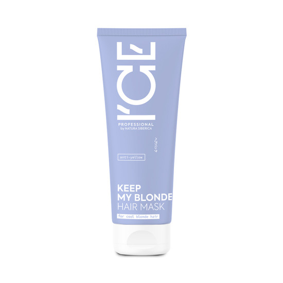 Masca de par anti-yellow ICE Professional Keep my Blonde 200 ml