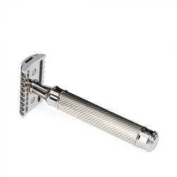 Aparat de ras clasic Safety Razor cu cap cu pieptene deschis Muehle R 41 GS Grande