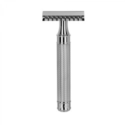 Aparat de ras clasic Safety Razor cu cap cu pieptene deschis Muehle R 41 GS Grande