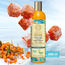 Balsam pentru par slabit si deteriorat Natura Siberica Oblepikha Siberica 400 ml