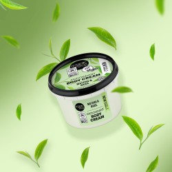 Crema de corp antioxidanta Organic Shop Matcha and Basil 250 ml