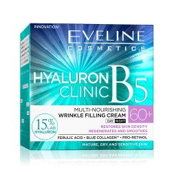 Crema de zi si noapte Eveline Hyaluron Clinic 15% 60+ 50 ml