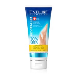 Crema masca exfolianta pentru picioare Eveline Revitalum 30% Urea 75 ml