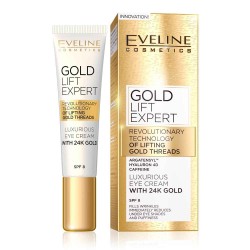 Crema de ochi Eveline 24K Gold Lift Expert 15ml