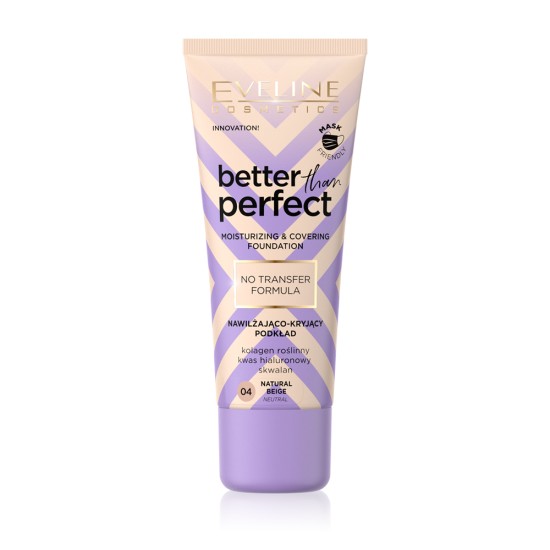 Fond de ten Eveline Better Than Perfect Natural Beige 04