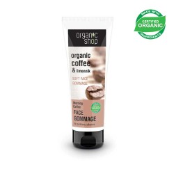 Gomaj soft pentru fata Organic Shop Morning Coffee 75 ml