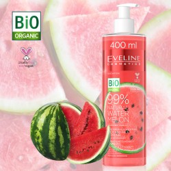 Hydrogel hidratant si calmant pentru corp si fata Eveline 99% Natural Watermelon 400 ml