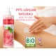 Iaurt de corp pentru netezire si hidratare Eveline 99% Natural Strawberry 400 ml