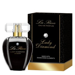 Apa de parfum La Rive Lady Diamond woman 75 ml - cu cristal Swarovski