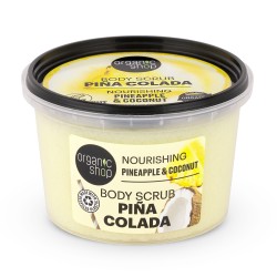 Scrub de corp nutritiv cu ananas si cocos Organic Shop Pina Colada 250 ml