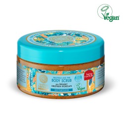 Scrub de corp Natura Siberica Oblepikha and Pine 300 ml