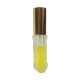 Sticluta cu pulverizator si capac Gold metal pentru parfum - Nicole 12ml