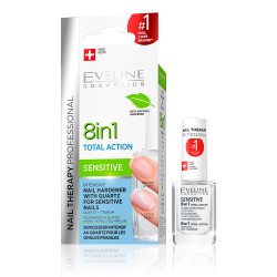 Tratament unghii Eveline 8in1 Sensitive 12 ml