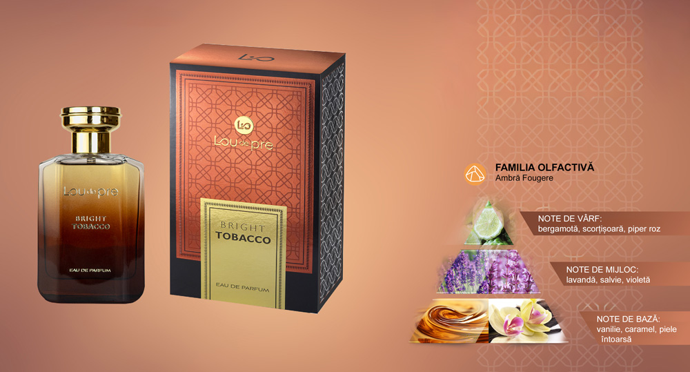 Apă de parfum Lou de Pre Bright Tobacco 90 ml